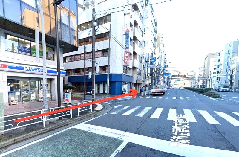 東京ノーストクリニック 横浜院までの流れ